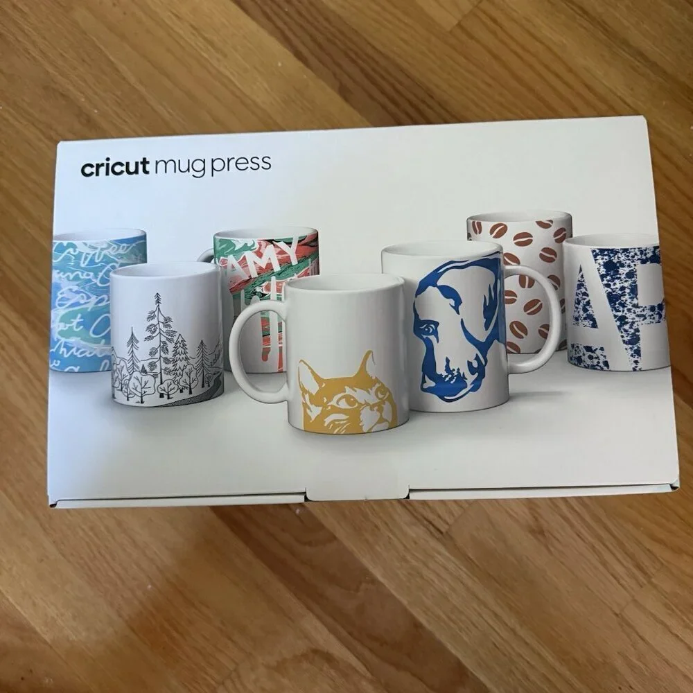Cricut 2007804 Mug Heat Press - White NIB